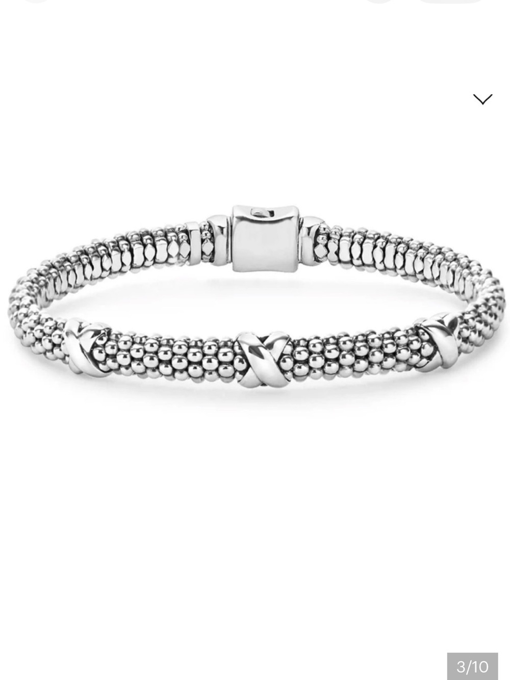 Lagos - Three Station X Caviar Bracelet 6mm